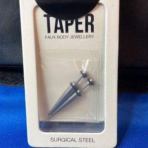 Taper body jewelry